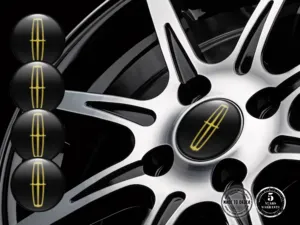 Lincoln Gewölbte Aufkleber Design Hochwertige Radembleme